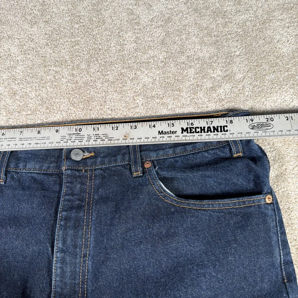 Vintage Levis 517 Bootcut Blue Jeans Mens 40 X 32 (FITS 38 X 32 Denim Made in US